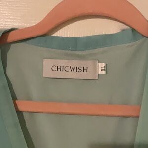 Chicwish vacay paradise gradient vneck XL